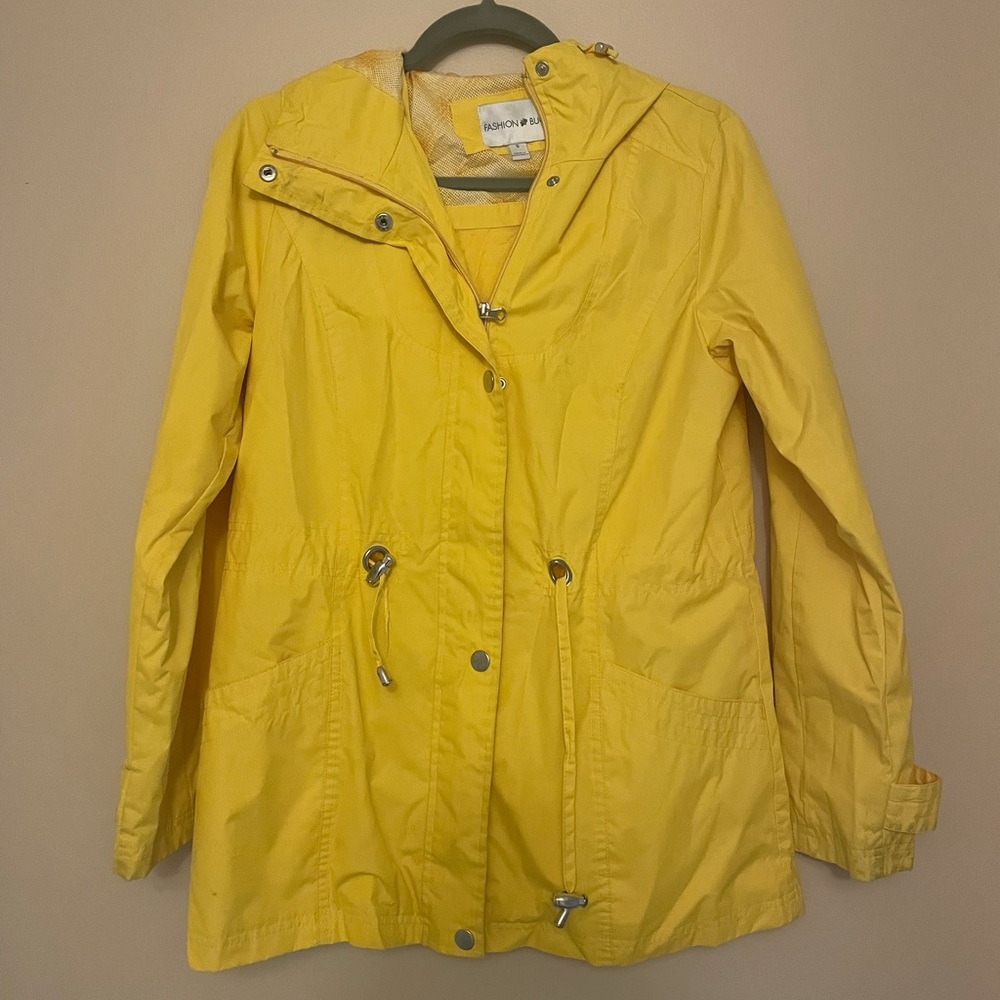 Beautiful Yellow Raincoat